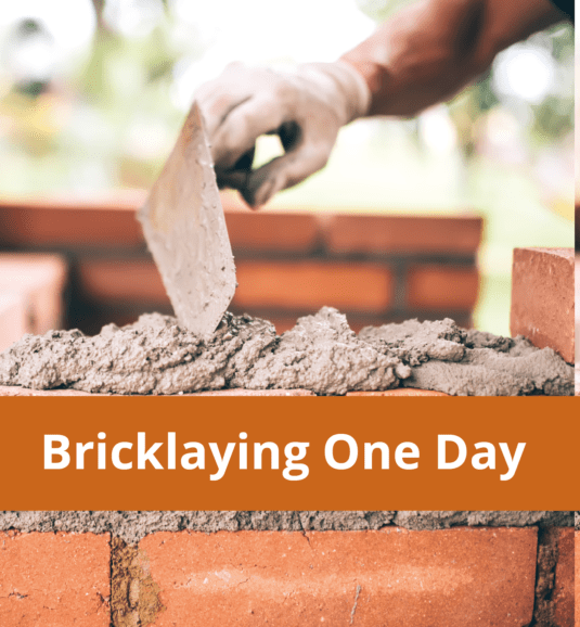 bricklaying one day
